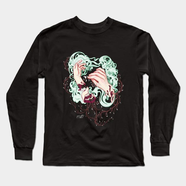 Pulling Strings Long Sleeve T-Shirt by Nathan Watkins Design